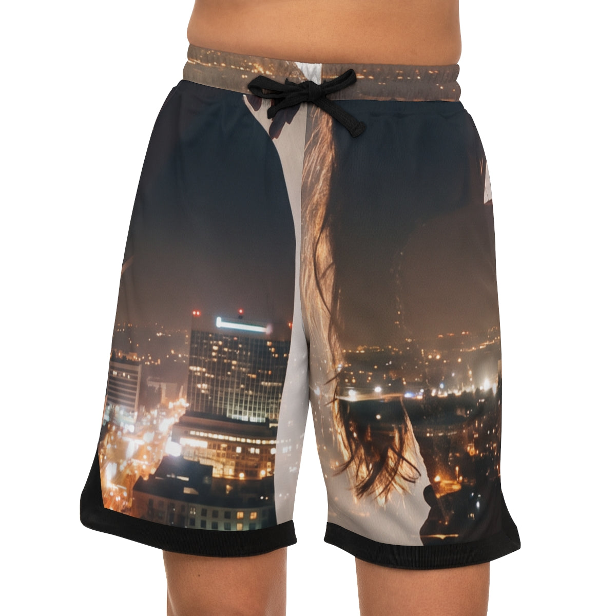 Men's Basketball Rib Shorts - Midnight City lights |...