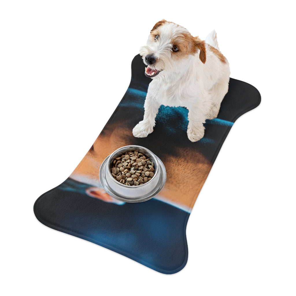 Pet Feeding Mat - Cinematic Contrast