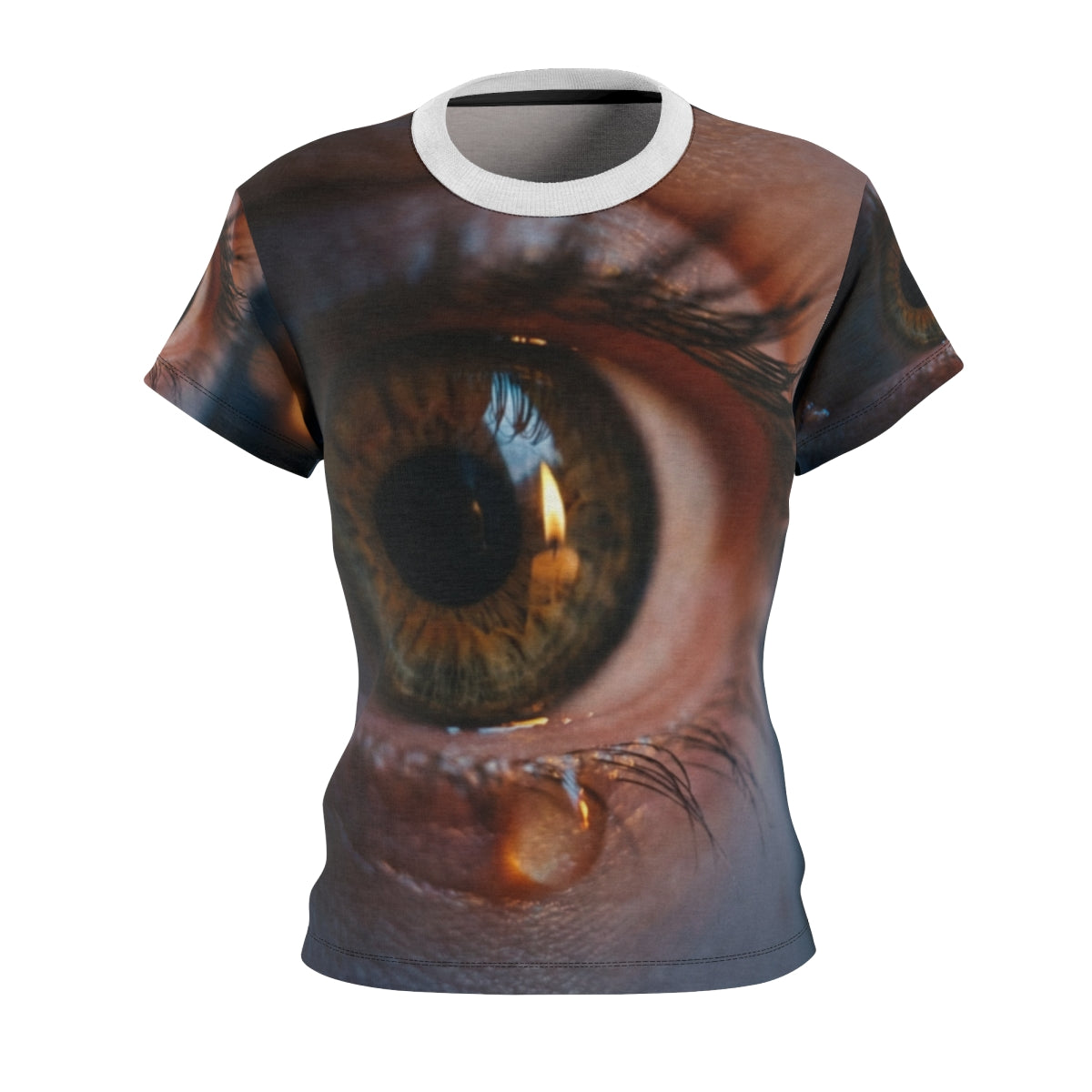 Cut & Sew Tee - Luminous Tear Eye Art