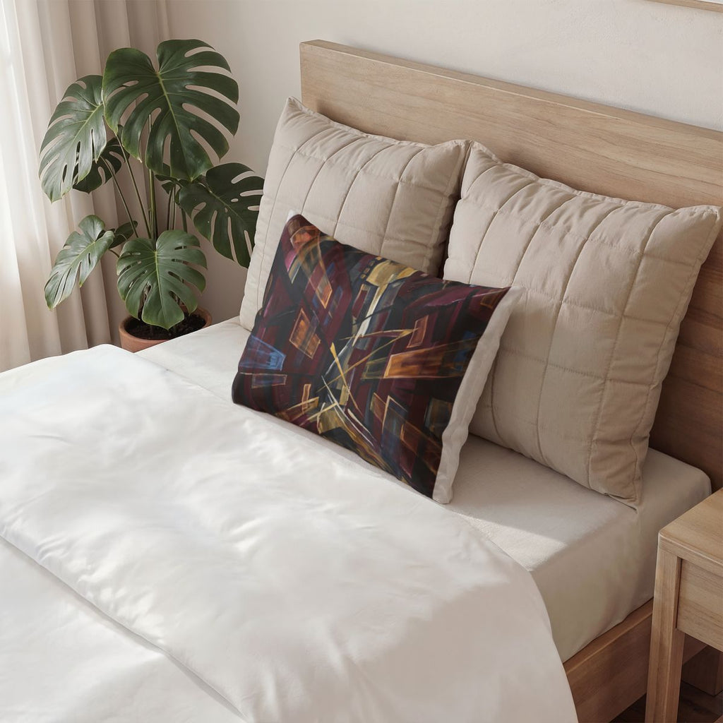 Cotton Pillow Sham - Urban Perspective | Echovira Gallery