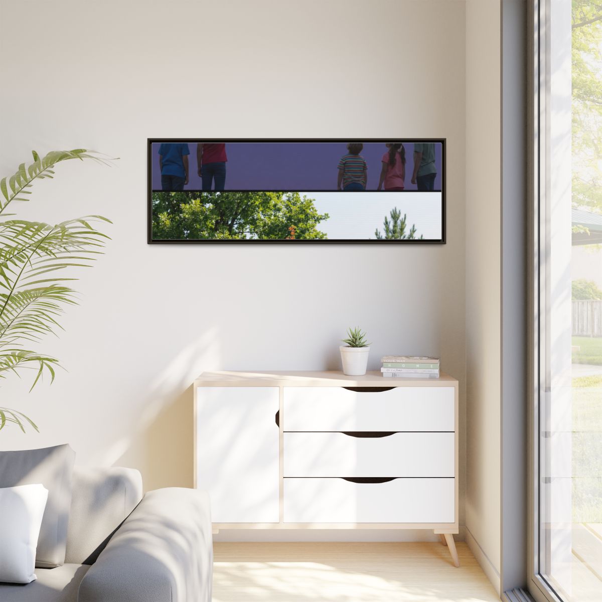 Matte Canvas, Framed - Stardust & Forest Discovery —... |...