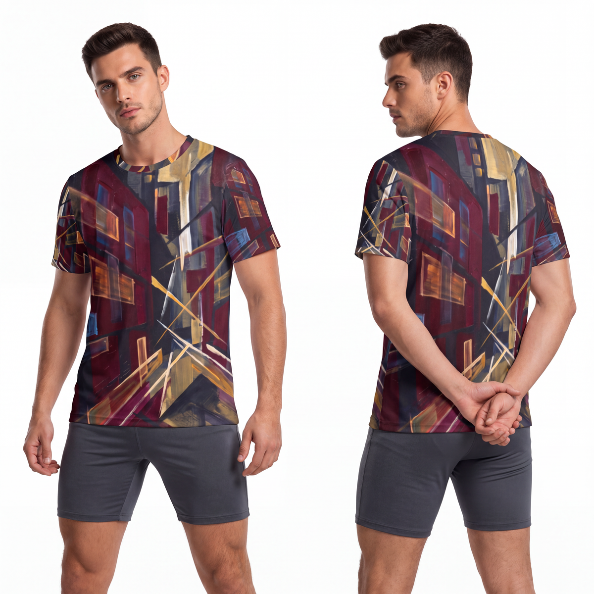 Men's Sports Jersey - Urban Speed | Echovira Gallery