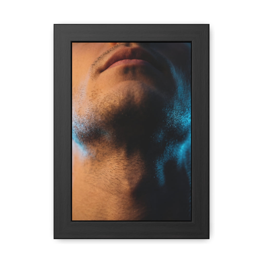 Framed Poster - Cinematic Urban Wall — Portrait