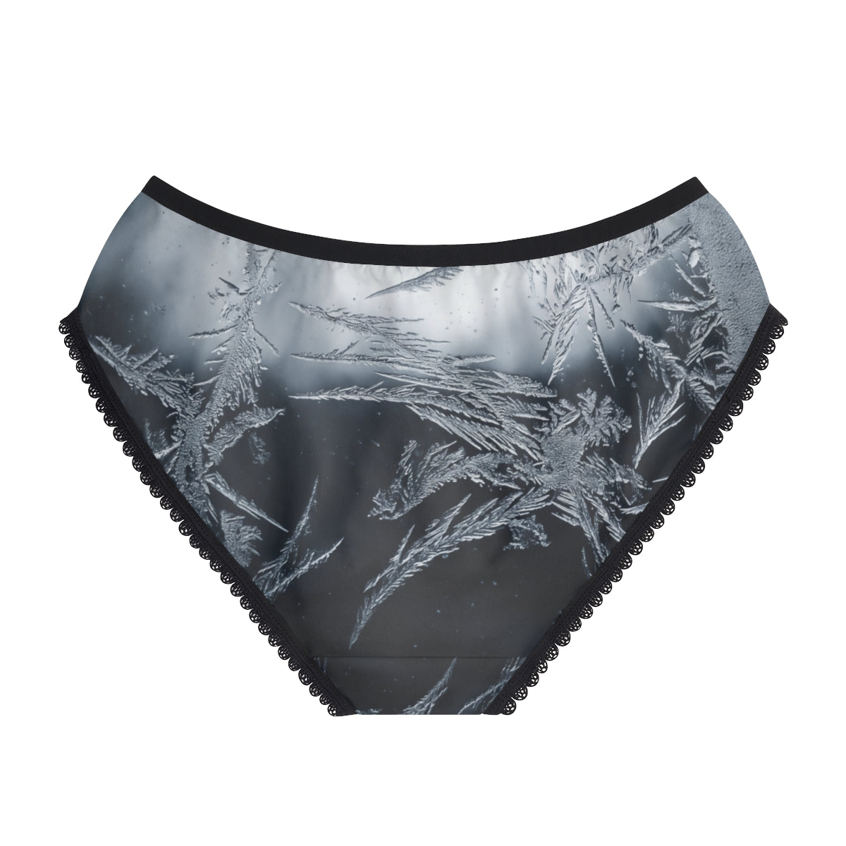 Women's Briefs with Frosted Winter Art