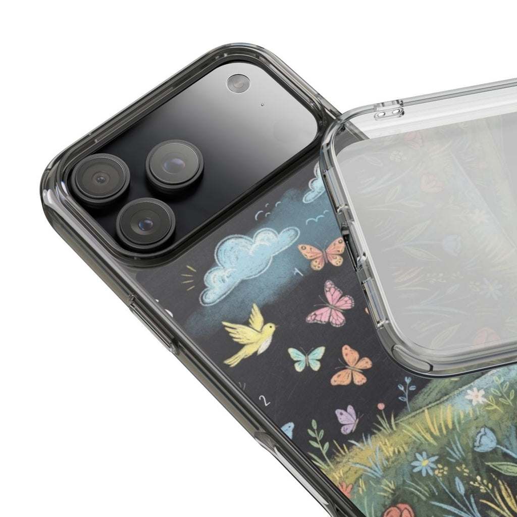 Clear Impact-Resistant Cases - Clear Phone Case - Meadow......