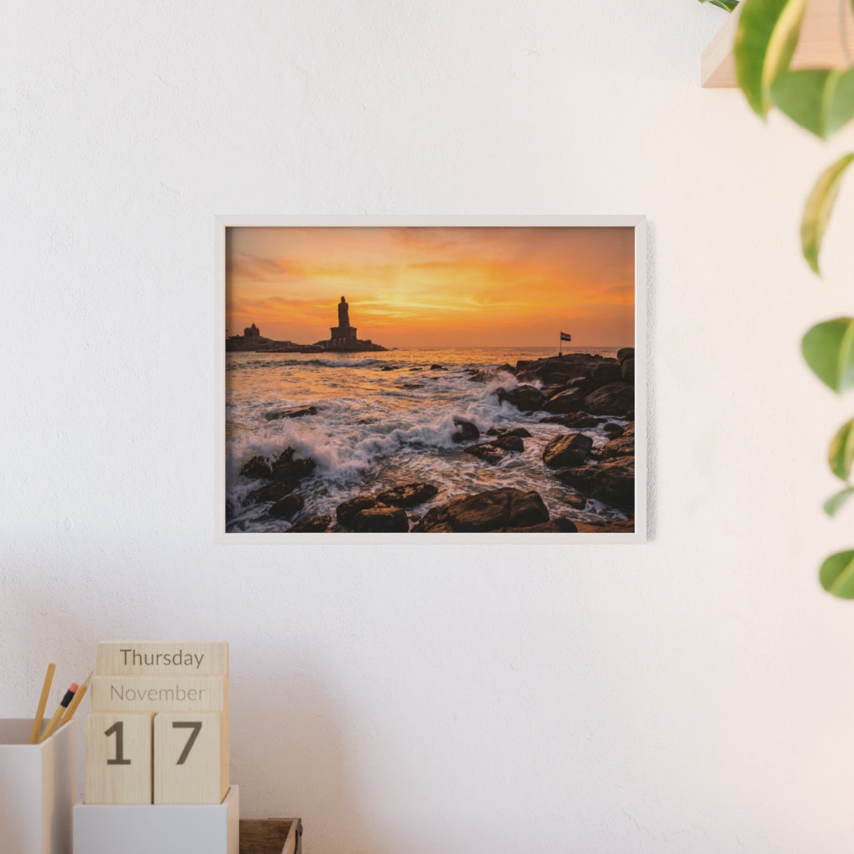 Framed Poster - Golden Hour Horizon