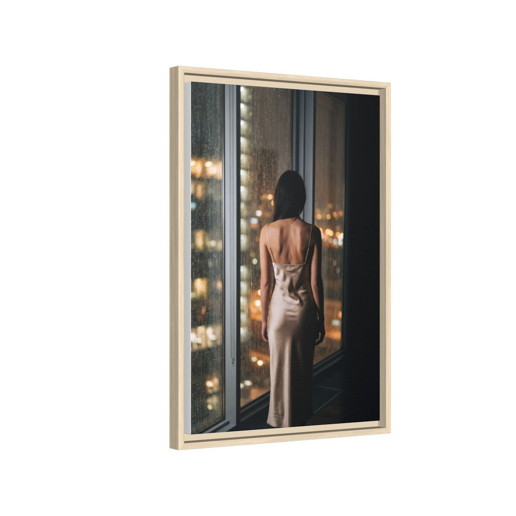 Framed Matte Canvas - Cinematic Nights