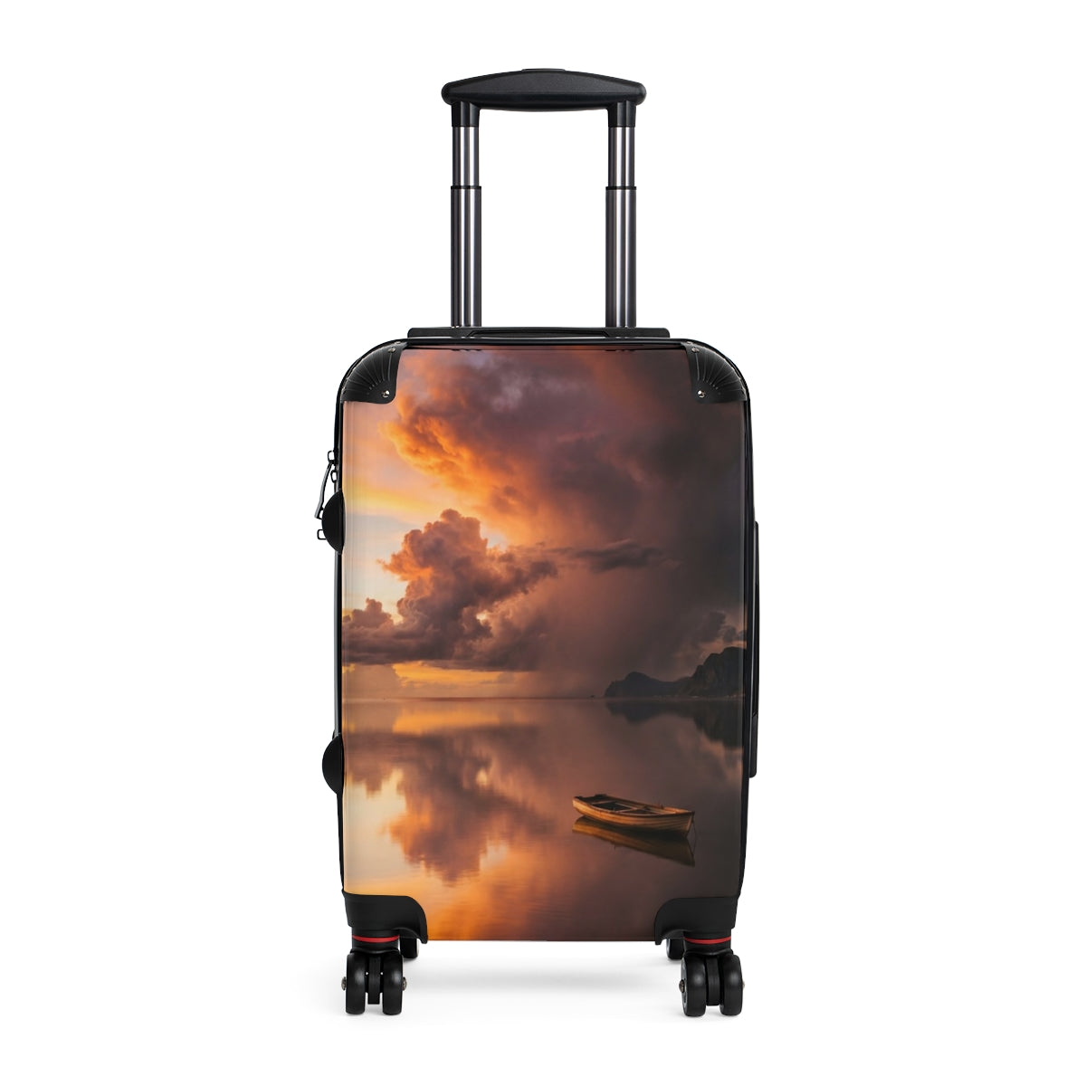 Suitcase - Golden Horizon Travel Case | Echovira Gallery