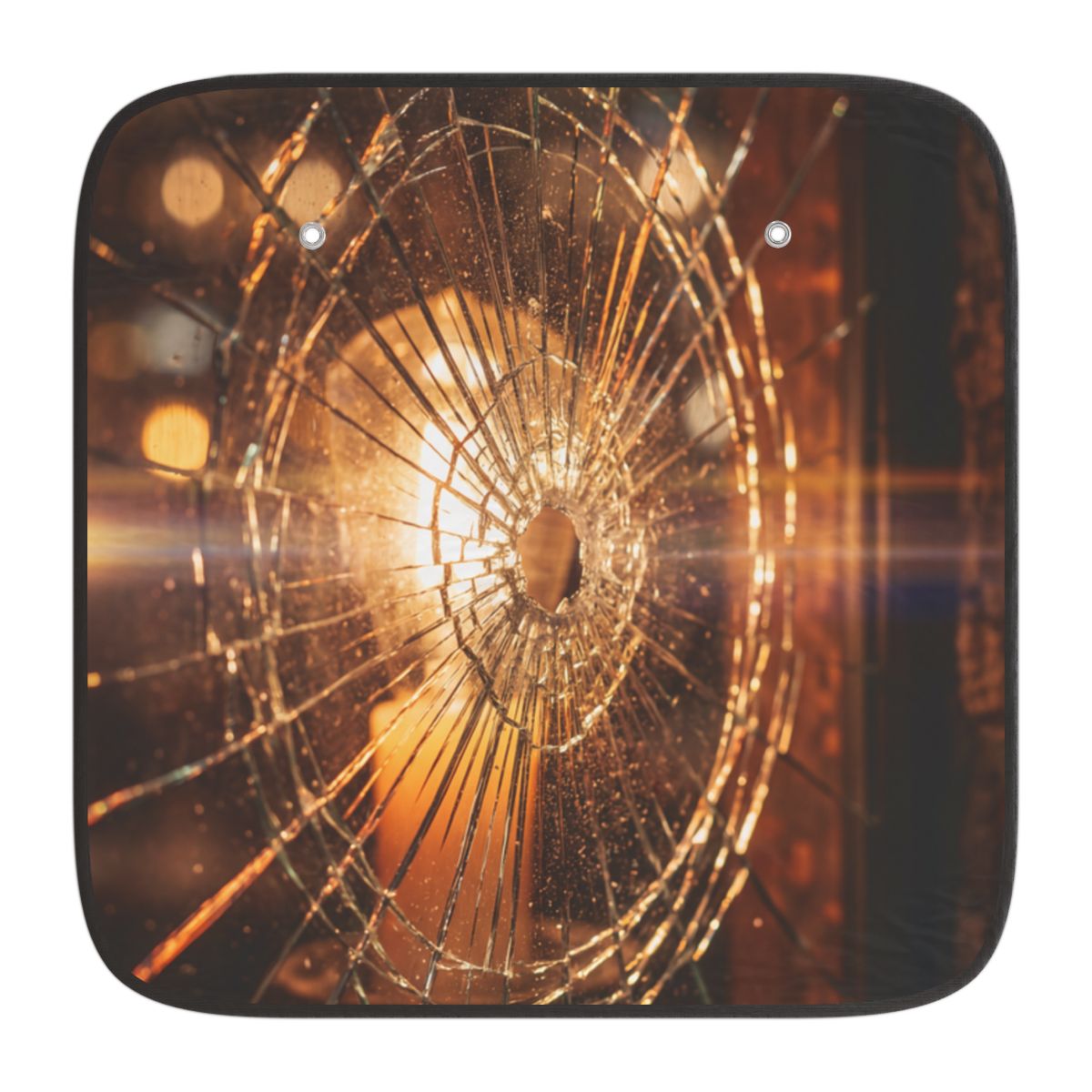 Car Sun Shades - Moody Fractured Glass