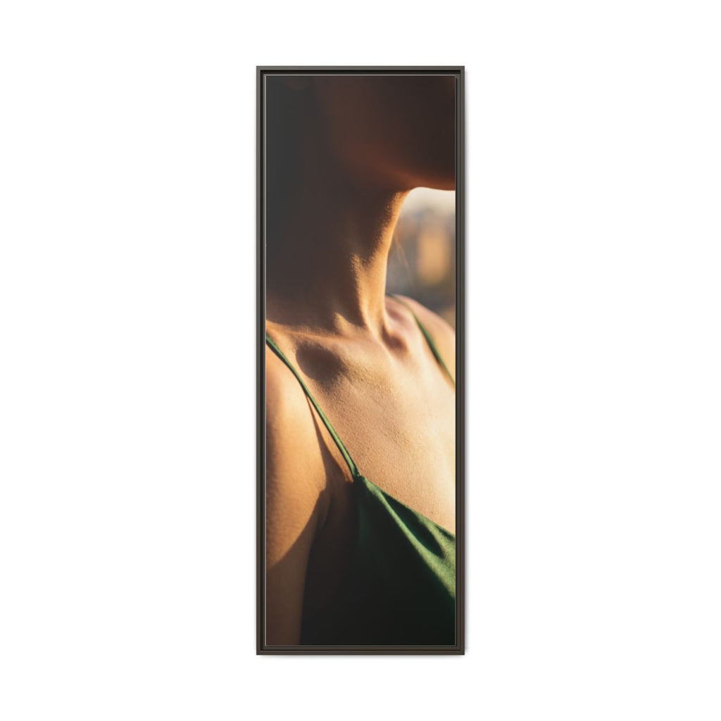 Framed Matte Canvas - Sunlit Muse