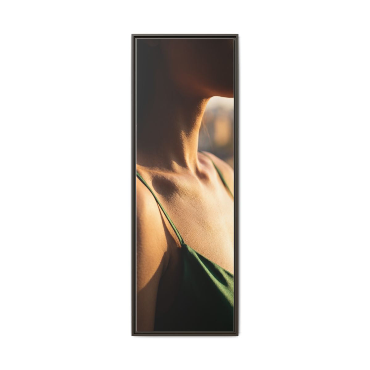 Framed Matte Canvas - Sunlit Muse
