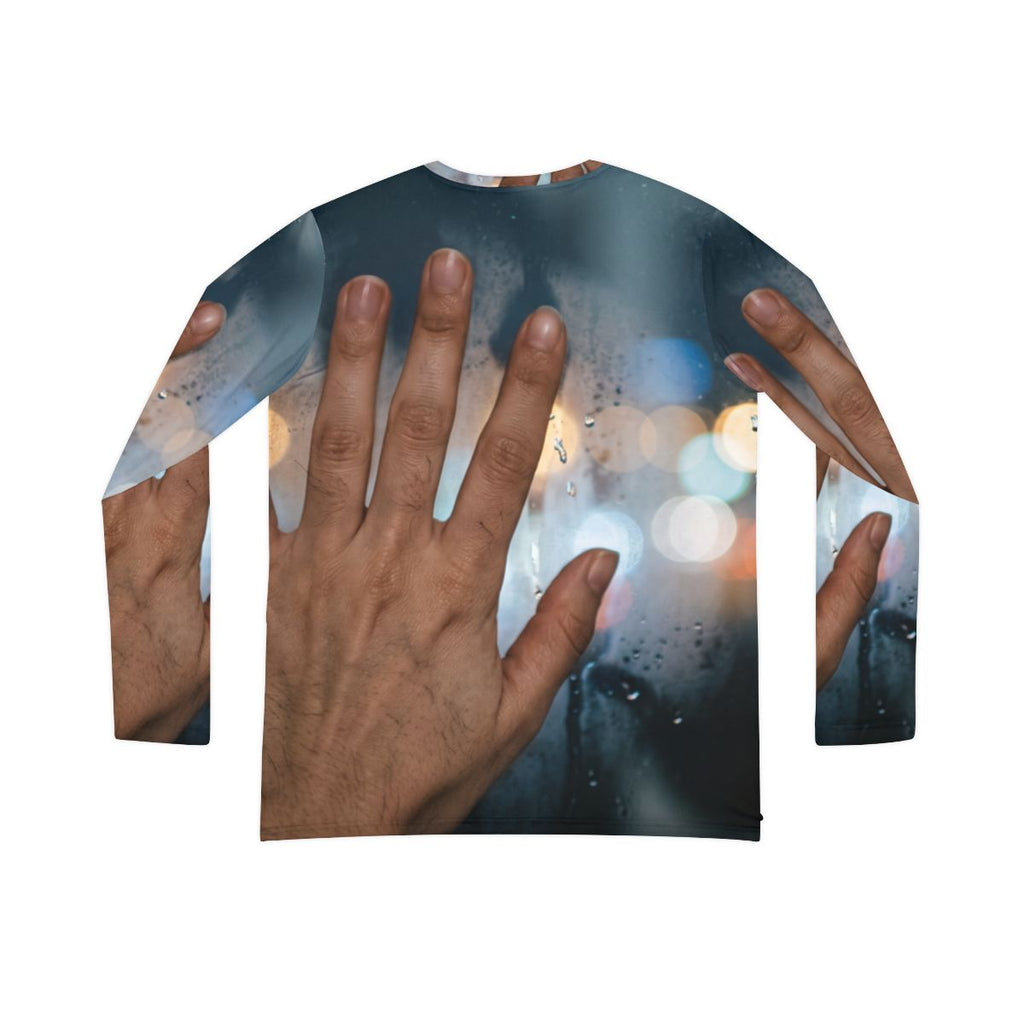 Women's V-Neck Long Sleeve Rainy City Shirt