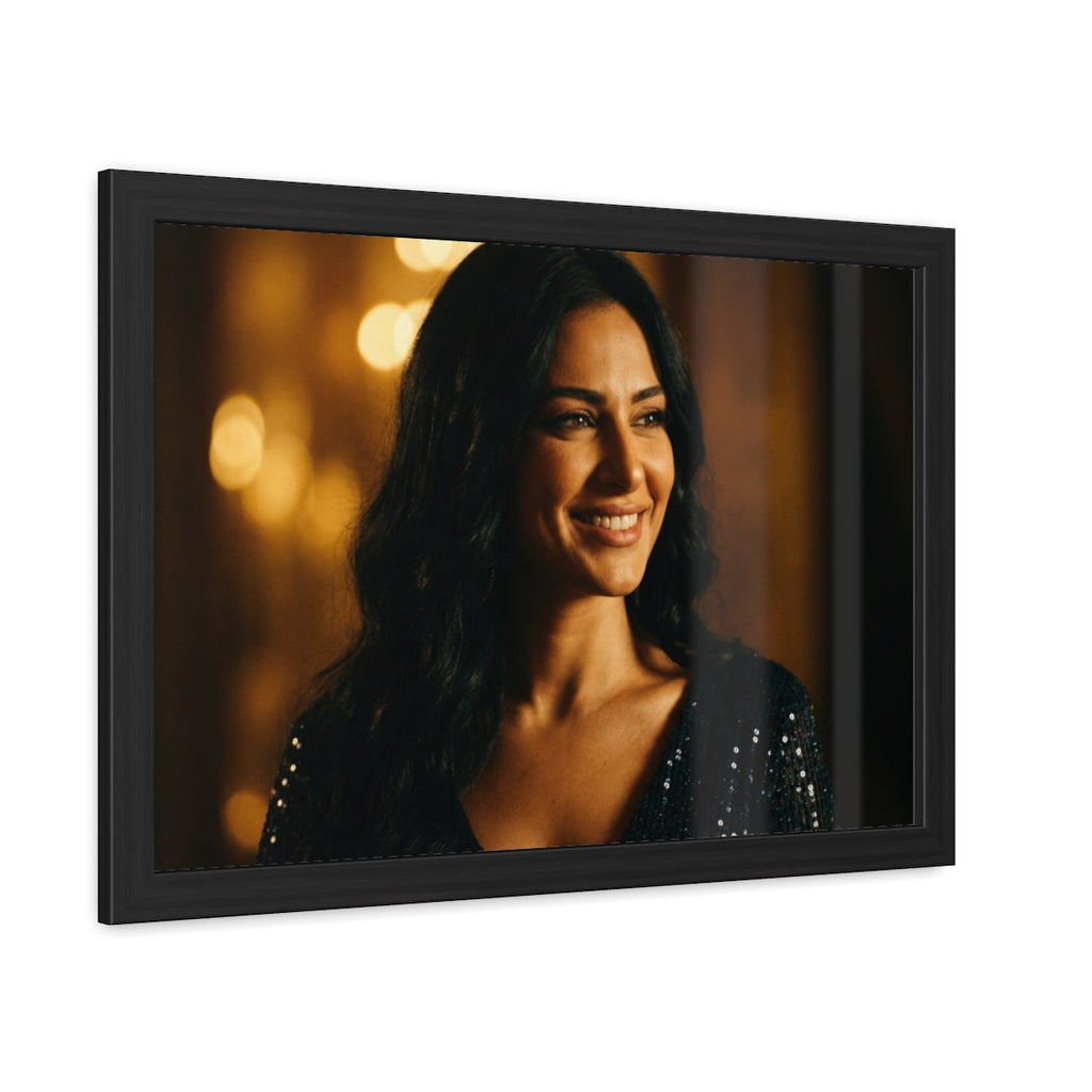 Framed Poster - Cinematic Portrait — Landscape