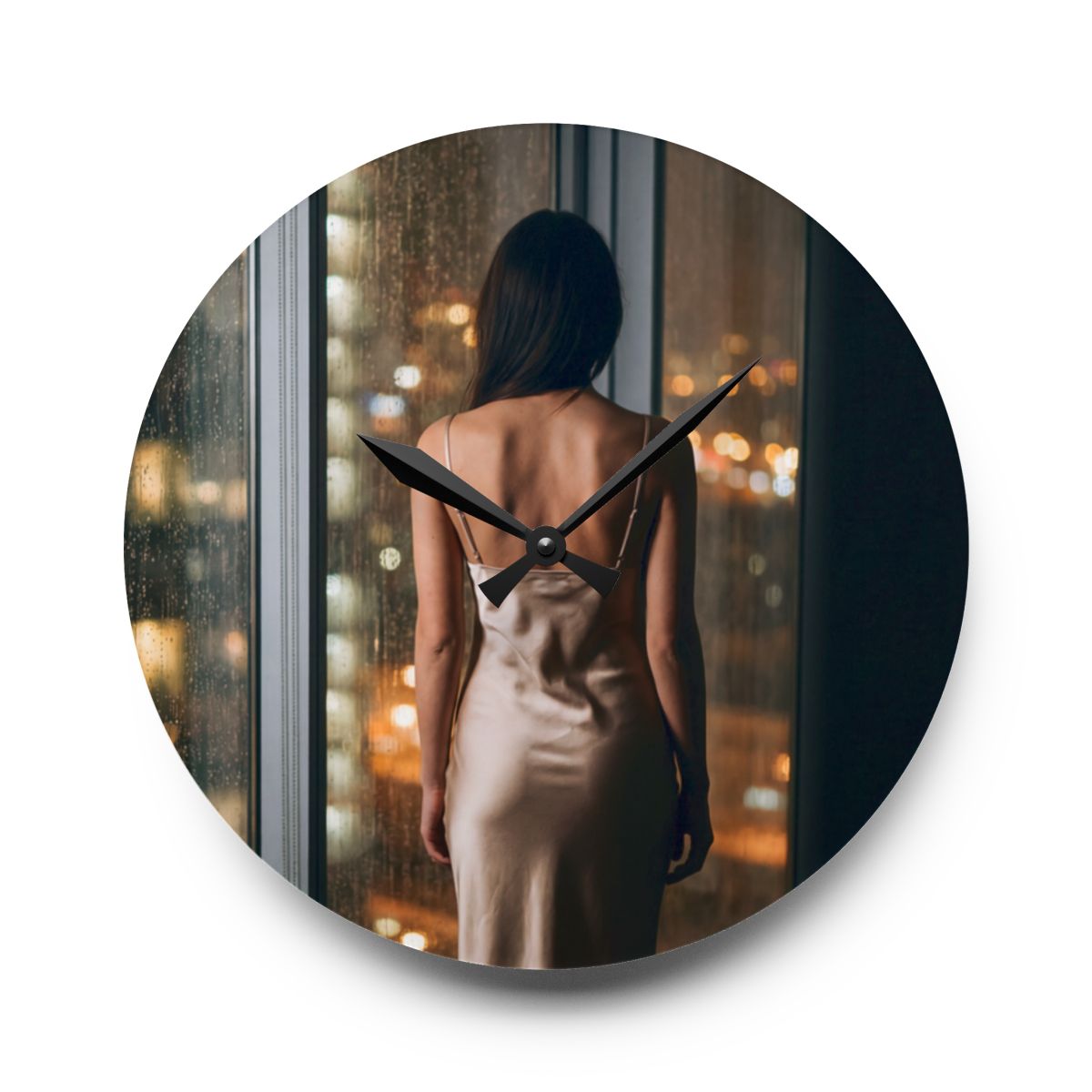 Acrylic Wall Clock - The Midnight Hour
