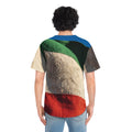 Men's Baseball Jersey - Vintage Persian Lion and Sun Flag......