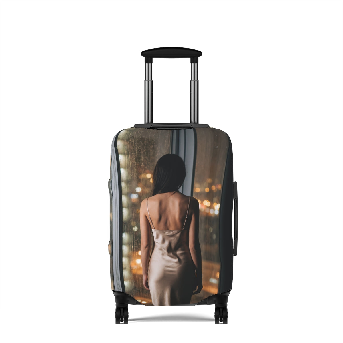 Luggage Cover - City Lights Glow