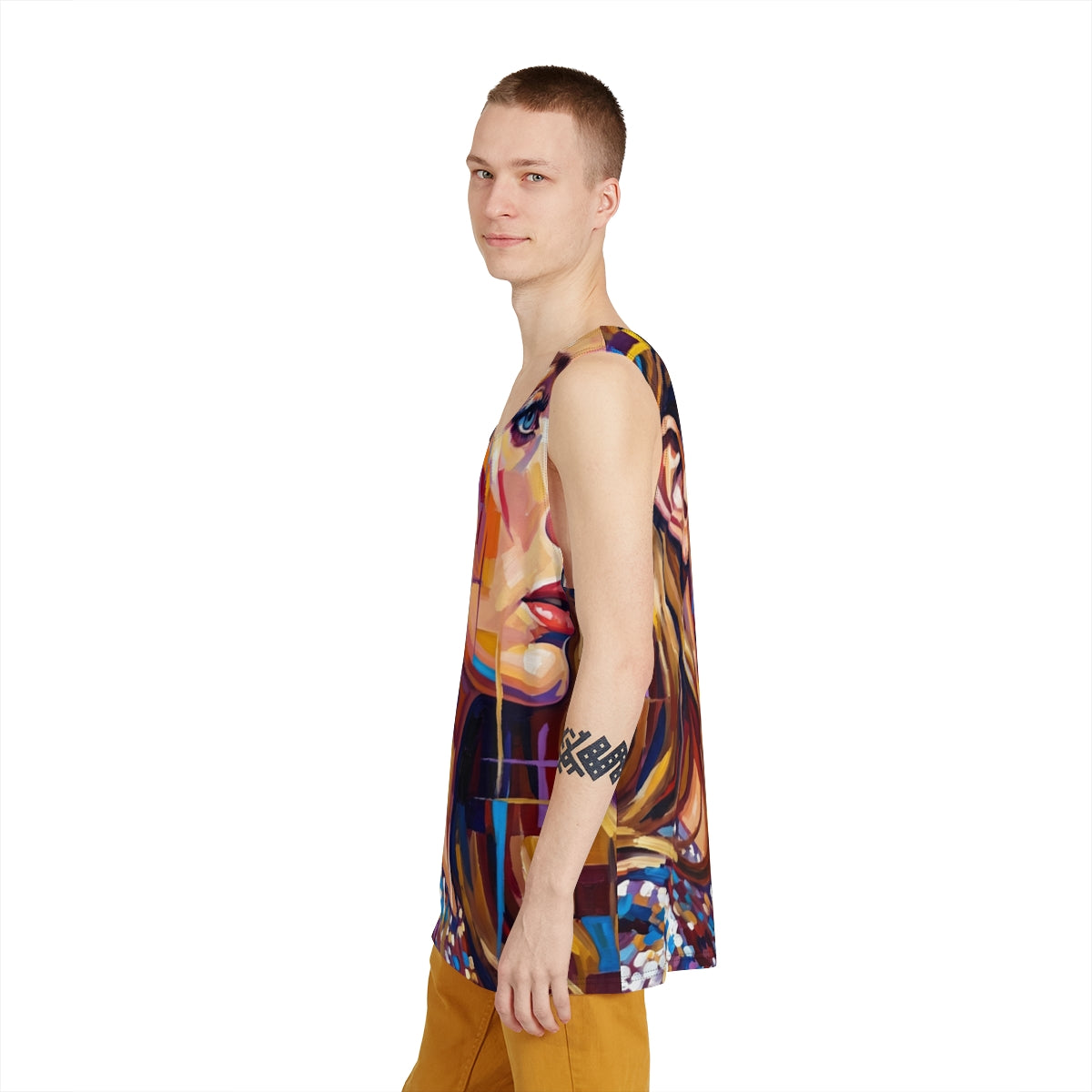 Men's Tank - Shattered Elegance Portrait | Echovira Gallery