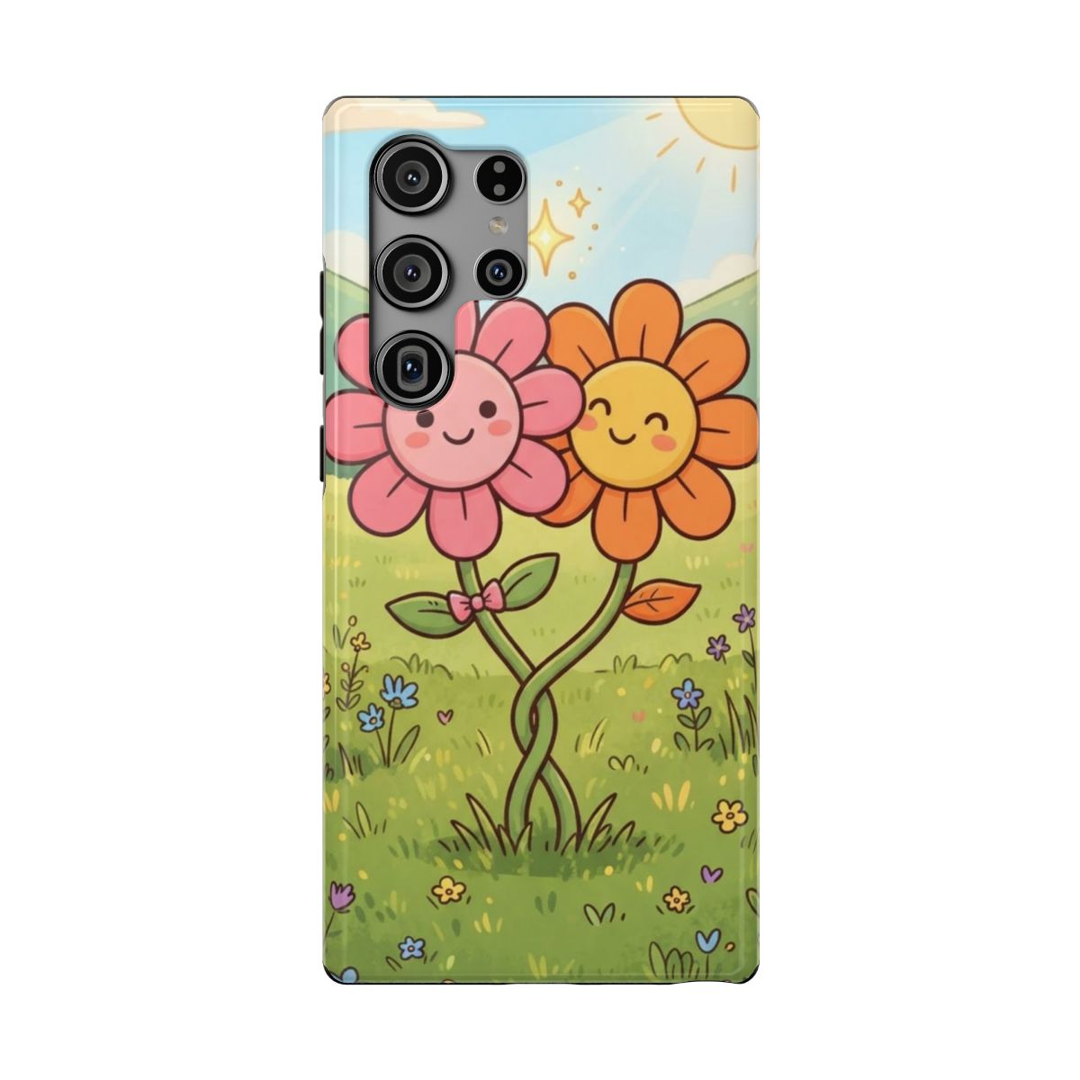 Impact-Resistant Cases - Sunny Meadow Friends Floral Art |...