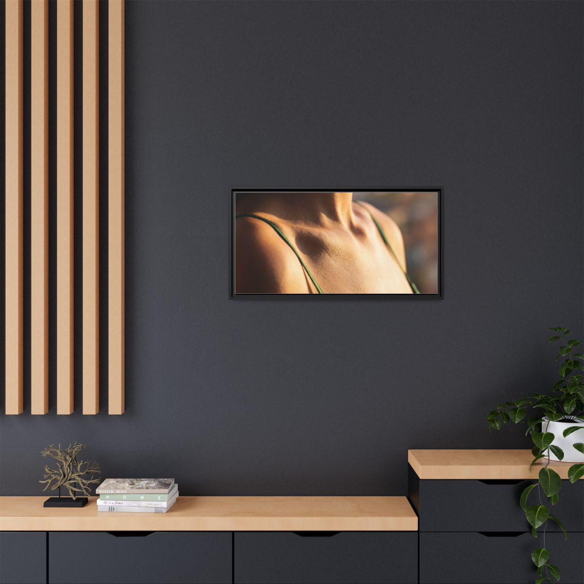 Matte Canvas Framed - Golden Hour Portrait