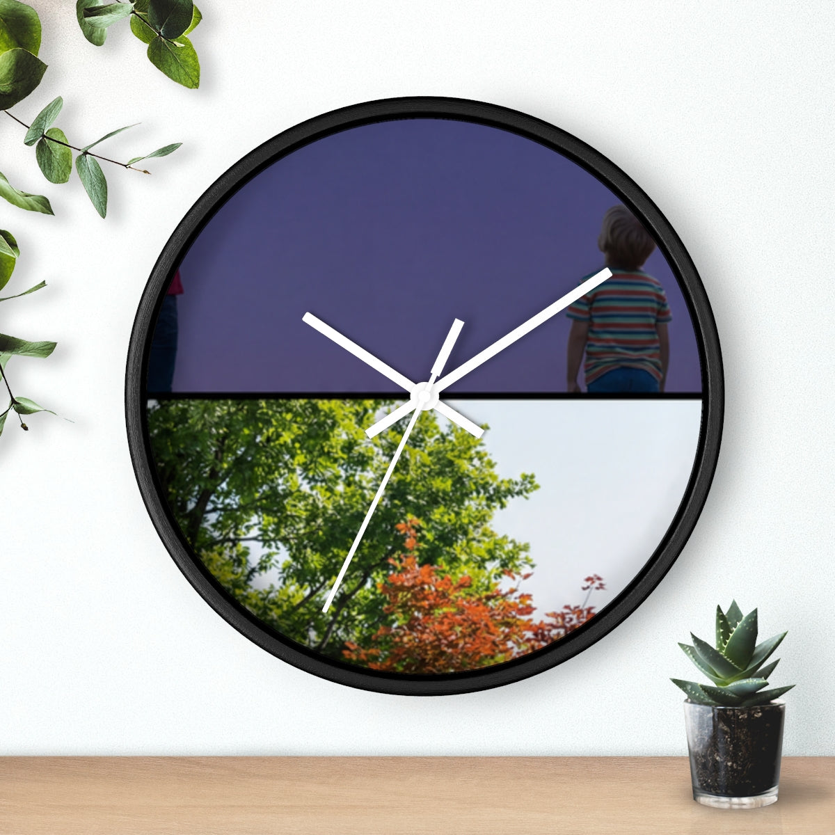 Wall Clock - Stardust & Forest Discovery | Echovira Gallery