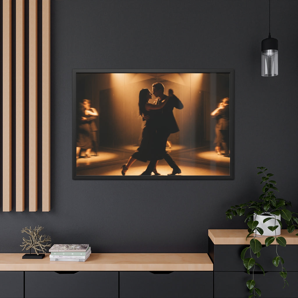 Golden Hour Tango Framed Poster — Landscape (10×8, 12×8... |...
