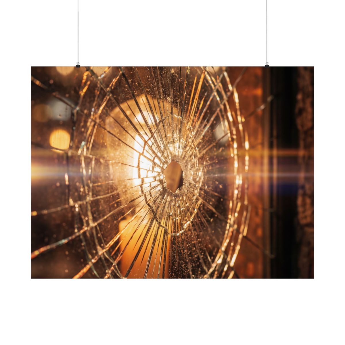 Matte Horizontal Posters - Shattered Radiance Glass Art... |...