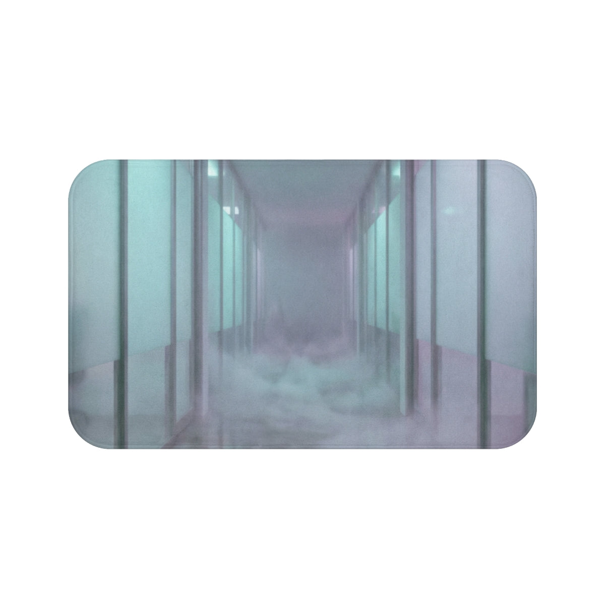 Bath Mat - Liminal Fog Bath Decor | Echovira Gallery