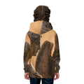 Children's Hoodie with Golden Stone Angels