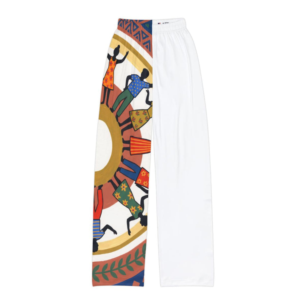 Kids Lounge Pants - Unity Mandala Folk Art | Echovira...
