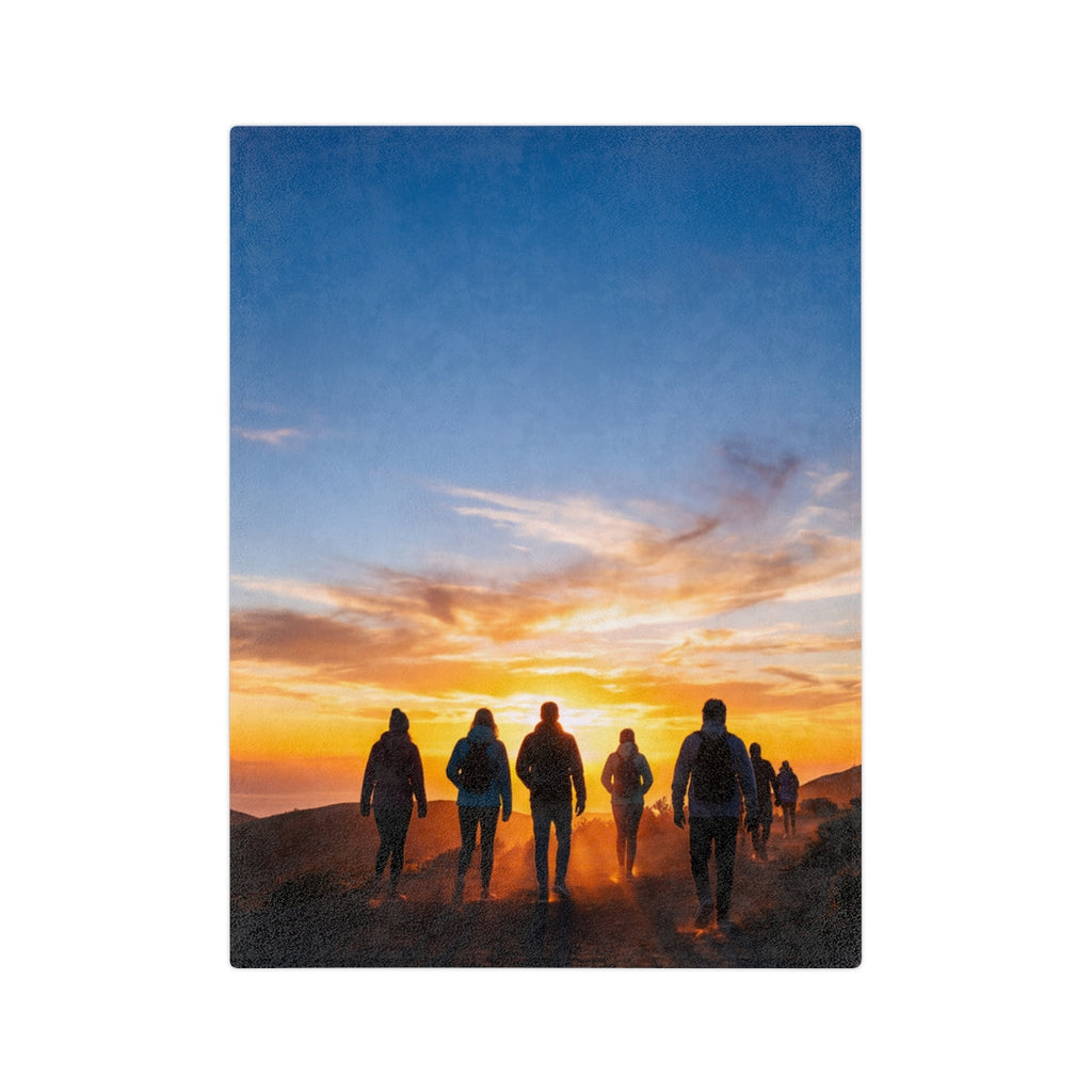 Velveteen Microfiber Blanket - Epic Dawn