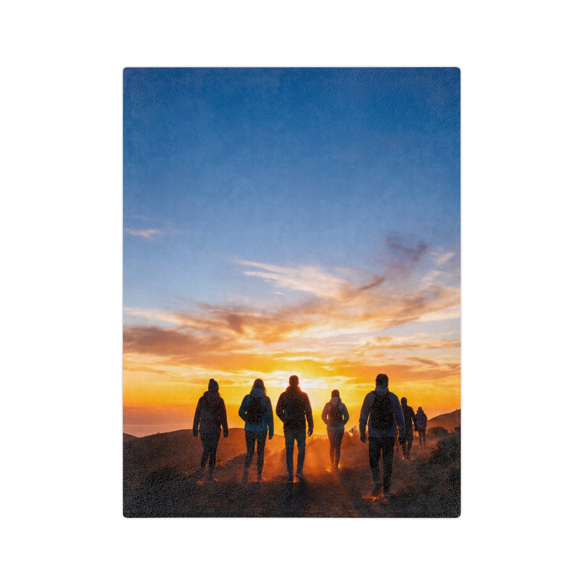 Velveteen Microfiber Blanket - Epic Dawn