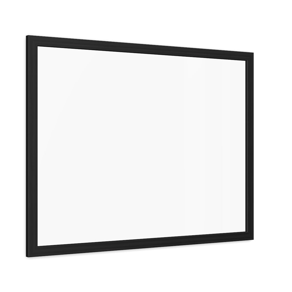 Framed Posters - Tender Newborn Hand in Soft Muslin Blanket...