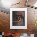 Framed Art Print - Luminous Tear — Portrait