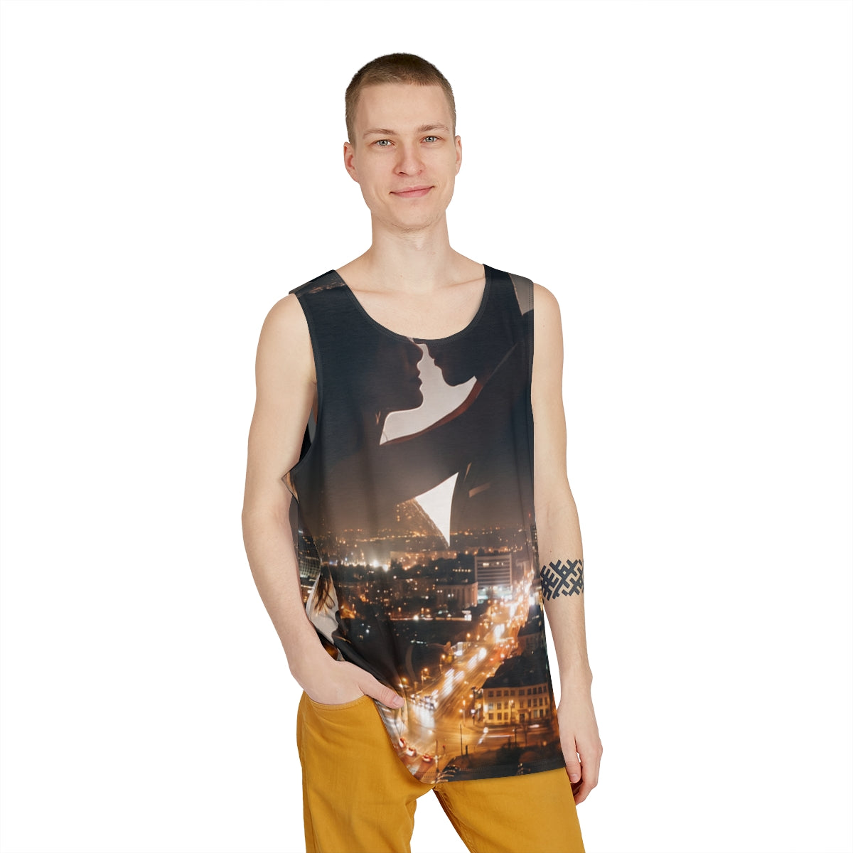 Men's Tank - Metropolitan Lovers Silhouette | Echovira...