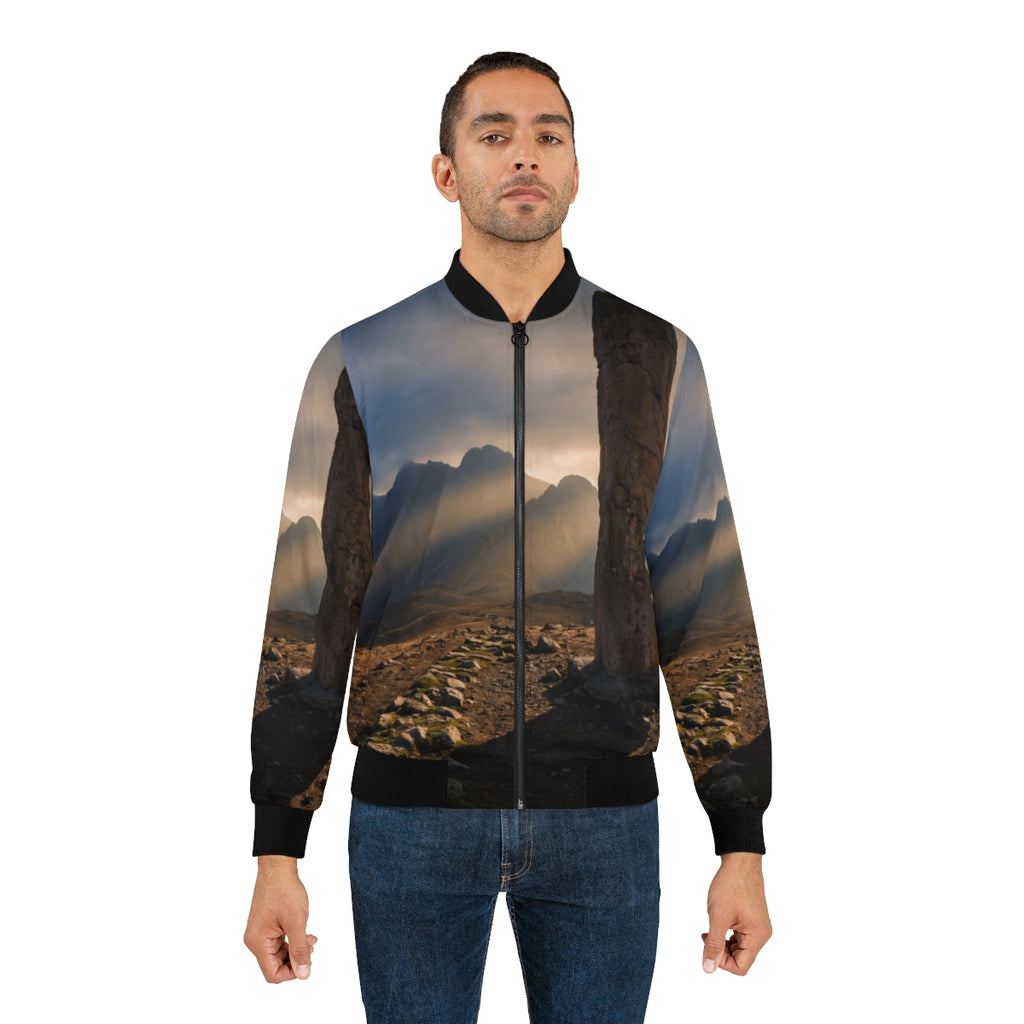 Men's Bomber Jacket - Mystic Peak