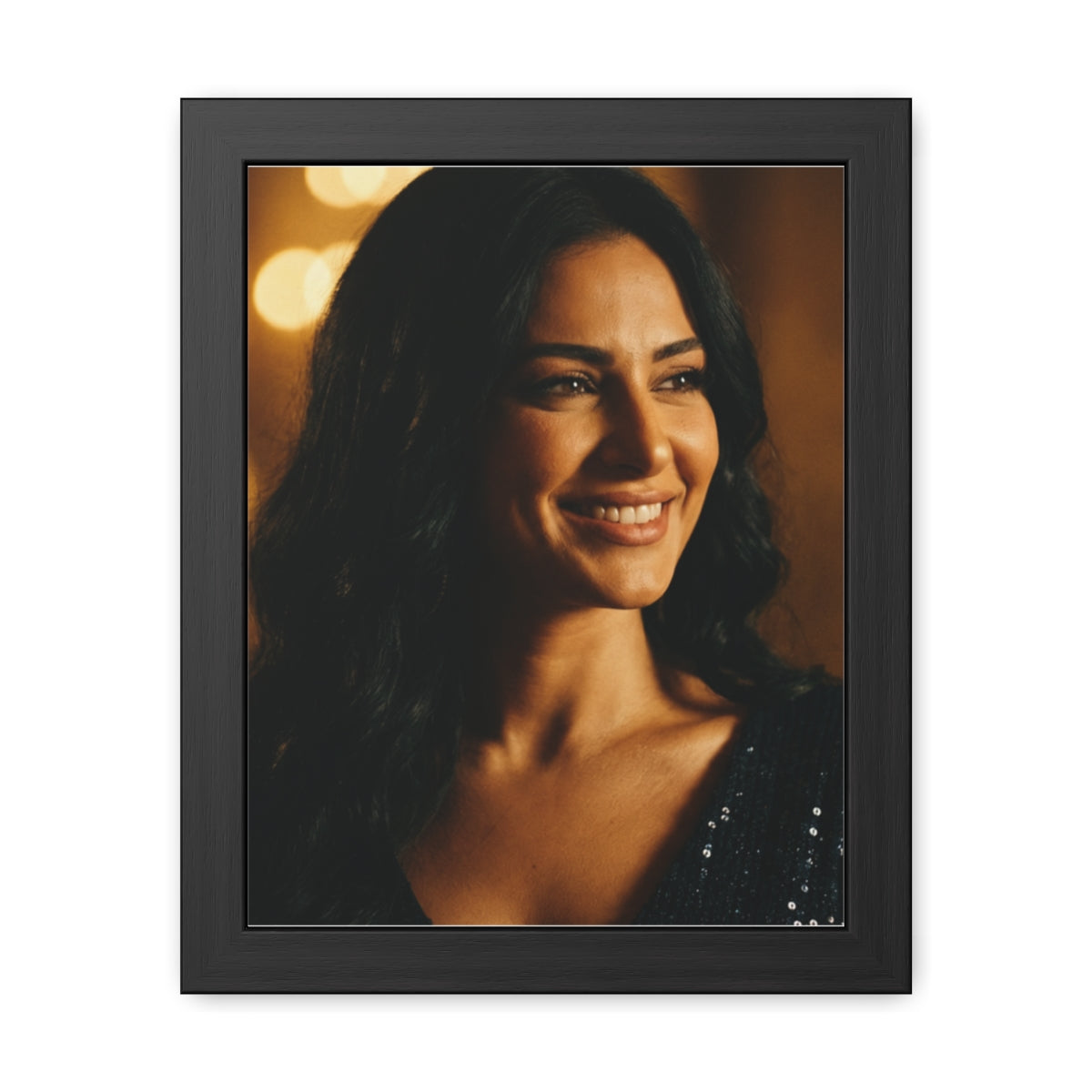 Framed Poster - Cinematic Portrait — Portrait