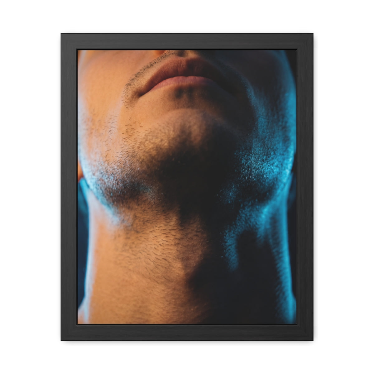 Framed Poster - Cinematic Urban Wall — Portrait