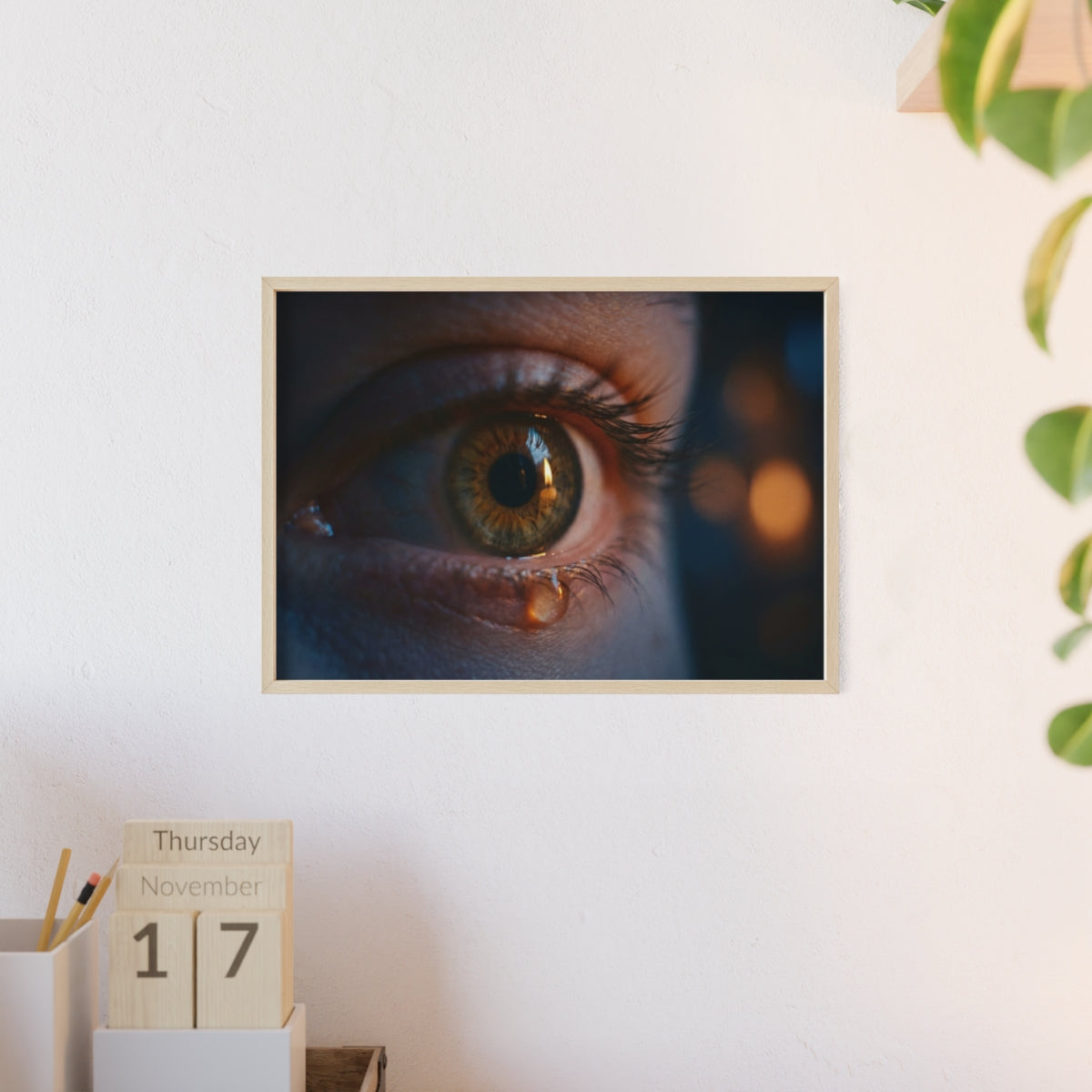 Posters with Wooden Frame - Eye Art