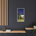 Framed Matte Canvas - Discovery — White / 1.25"