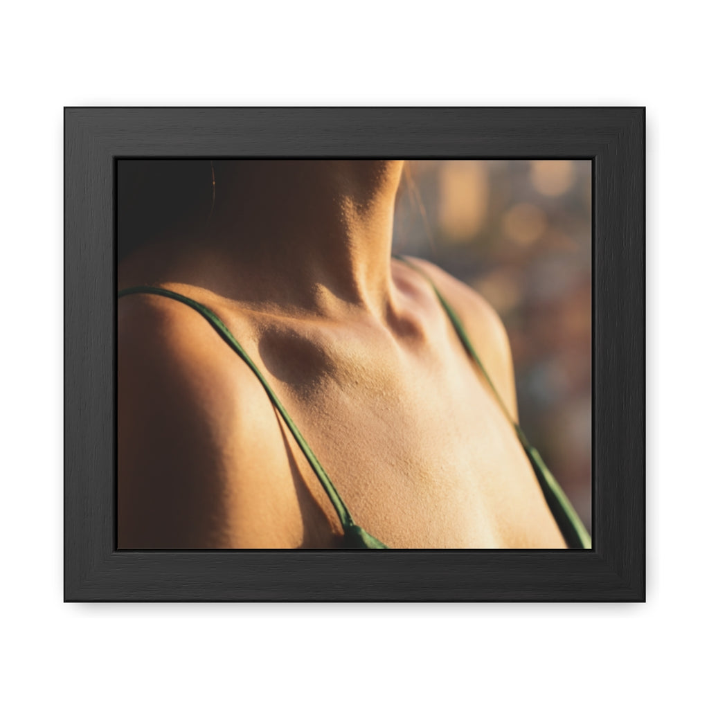 Framed Poster - Sunlit Muse Gallery Art