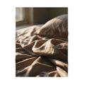 Soft Fleece Baby Blanket with Sunlit Linen Art