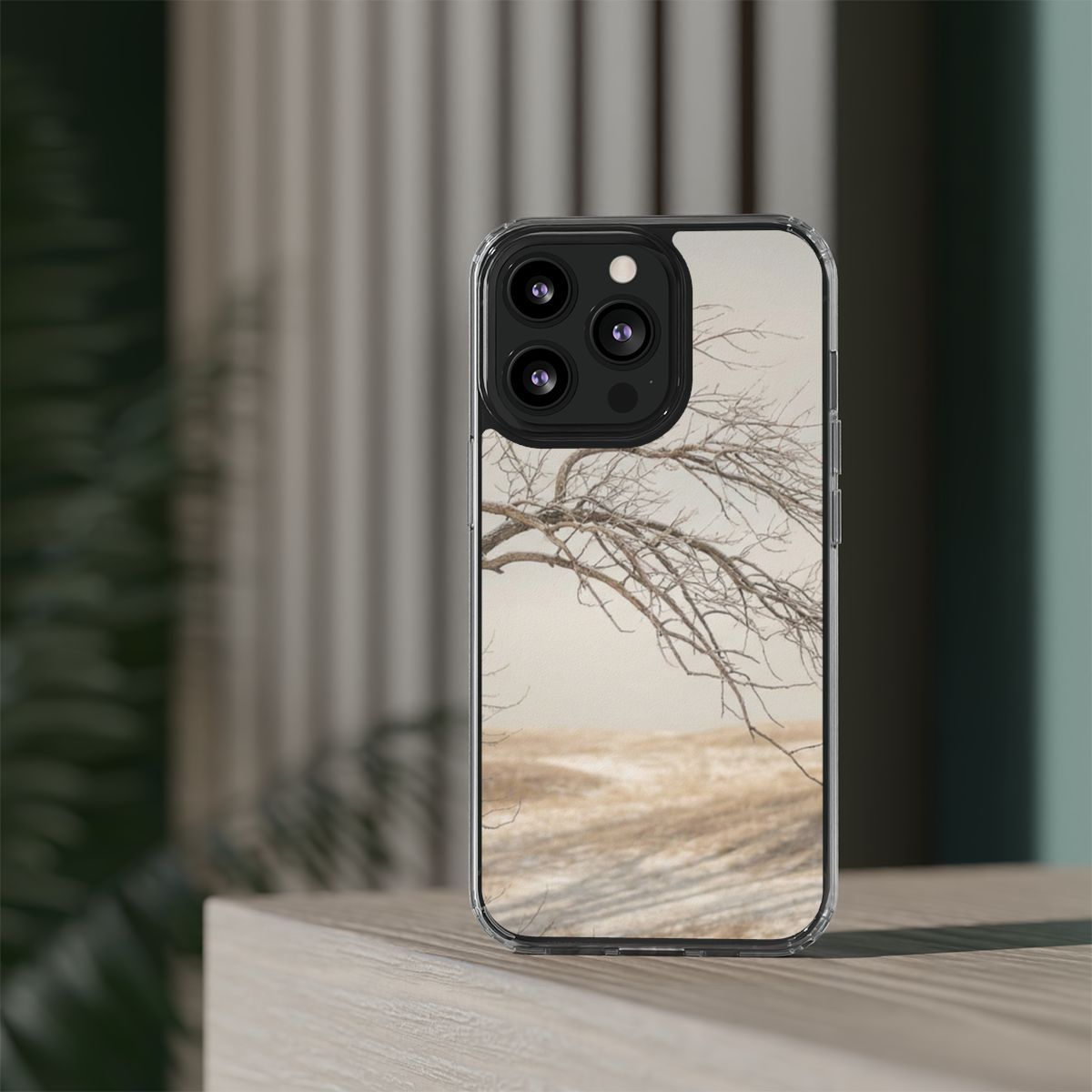 Clear Impact-Resistant Cases - Clear Phone Case - Winter...