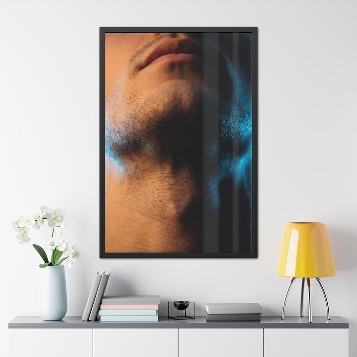 Framed Posters - Neon Shadows Cinematic Portrait Art (8×10, 8×12, 9×11, 11×14, 11×17, 12×16, 12×18, 16×20, 16×24, 18×24, 20×30, 24×32, 24×36 & 32×48)