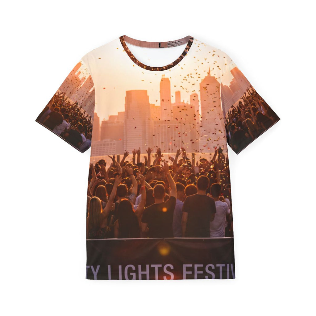 Men's Sports Jersey - City Lights | Echovira Gallery