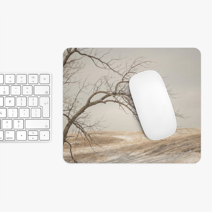 Mouse Pad - Winter Branch Solitude Landscape