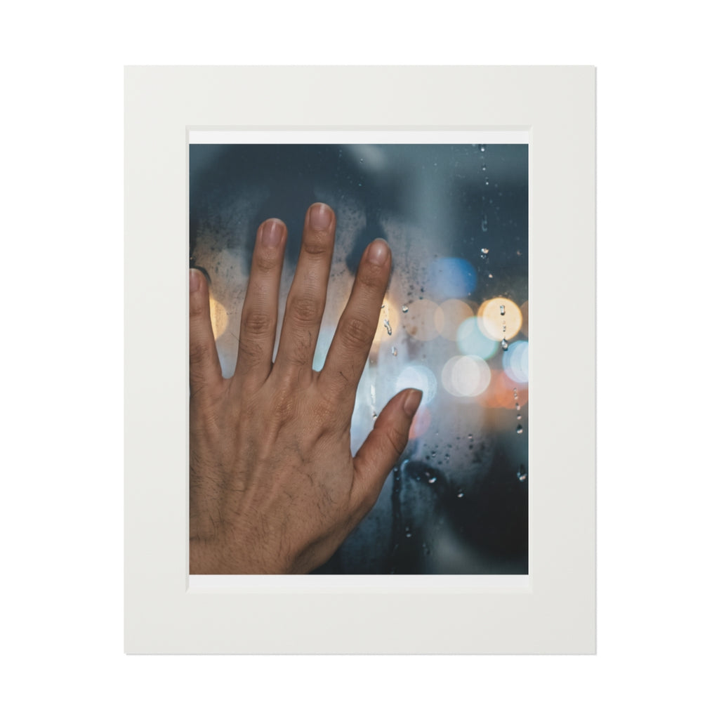 Portrait Fine Art Prints Rainy City Window