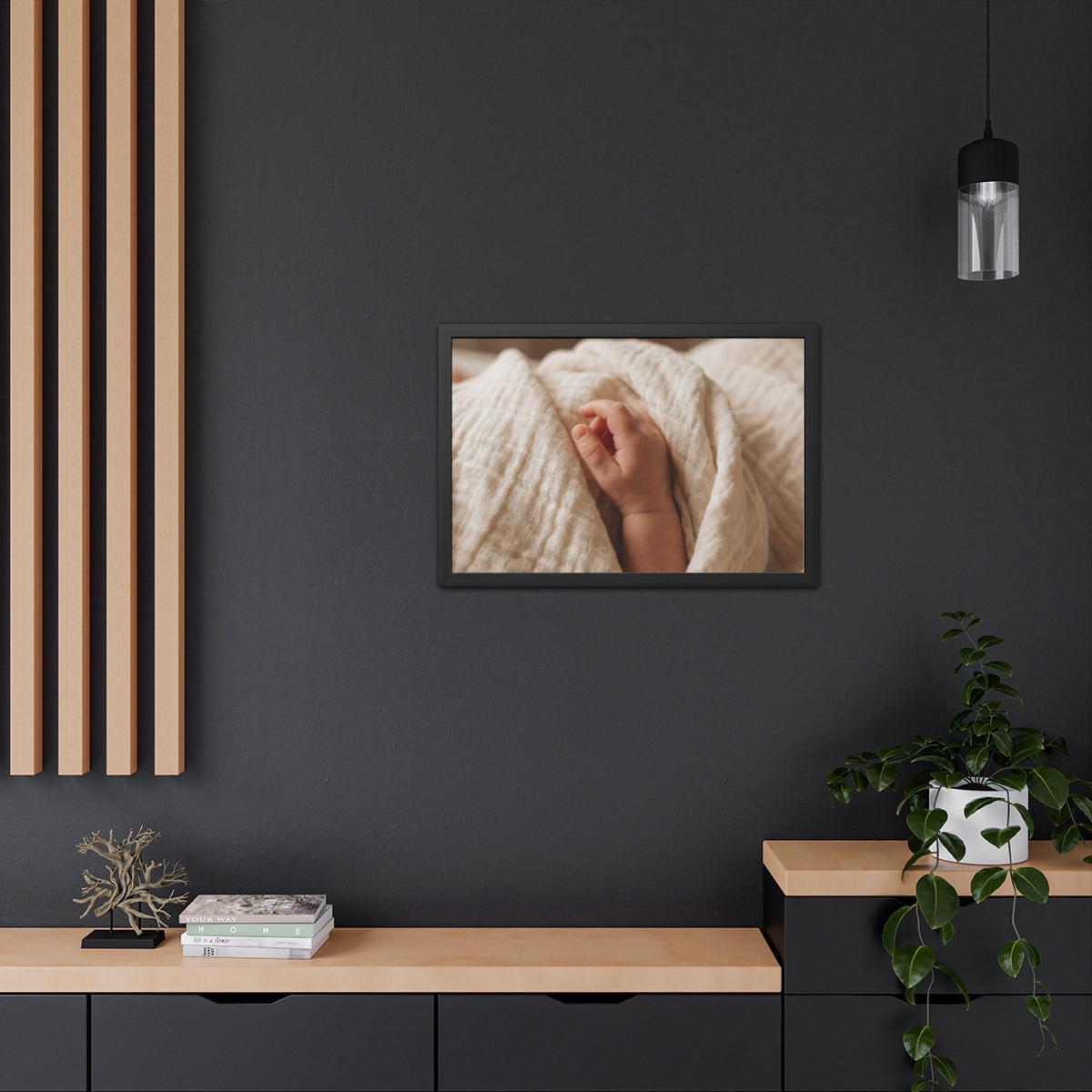 Framed Poster Wall Art - Boho Nursery