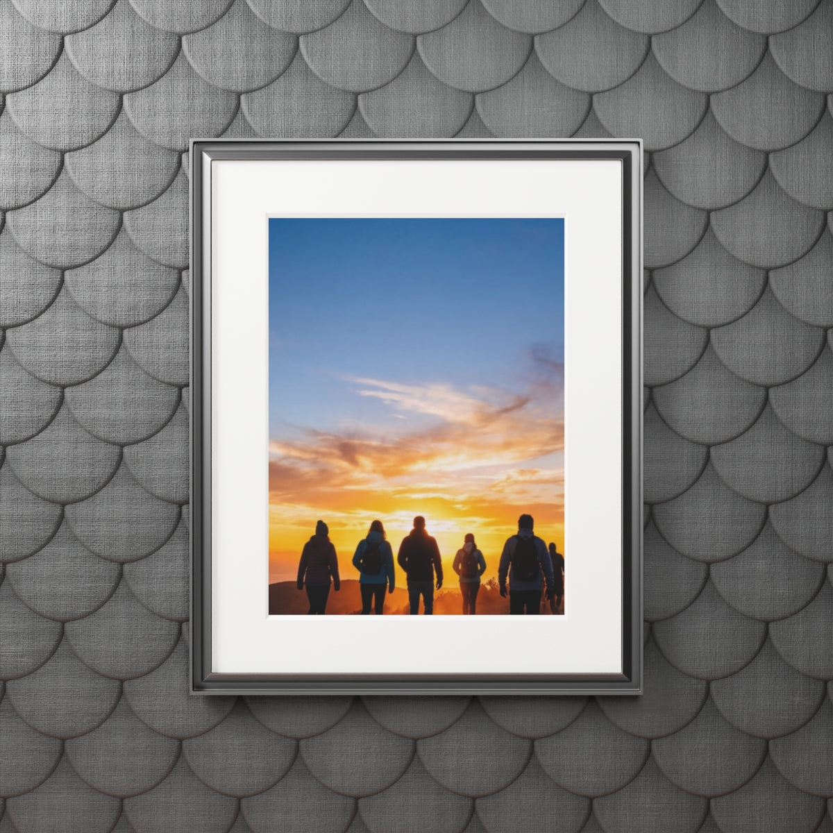 Fine Art Print - Sunset Ridge Hike — Portrait (11×14 &... |...
