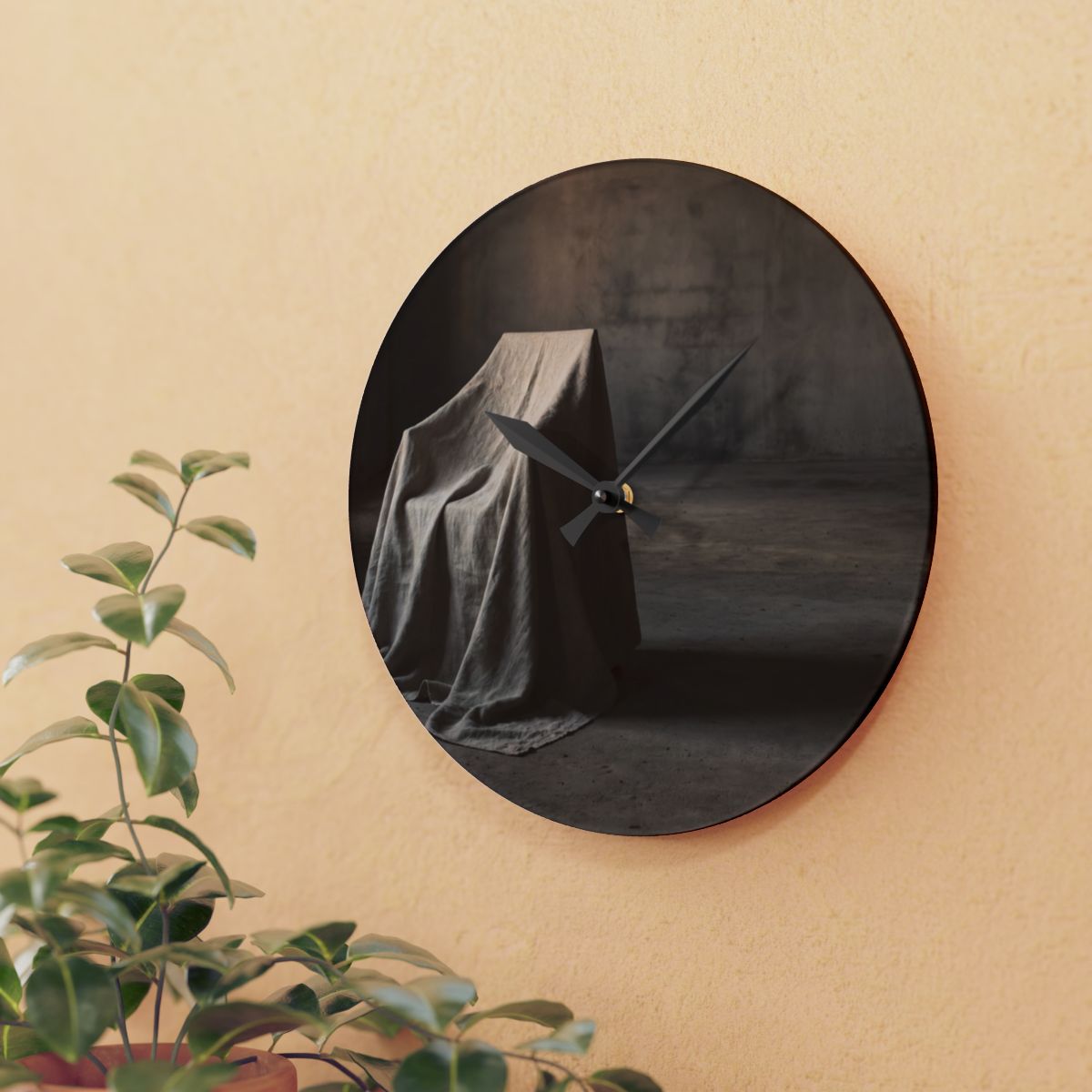 Acrylic Wall Clock - Minimalist Timepiece