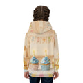 Sudadera infantil cupcakes de cumpleaños pastel